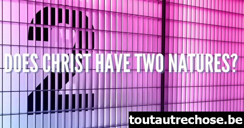 Le Christ a-t-il deux natures ?