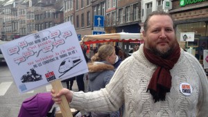 Au milieu du marche de Namur