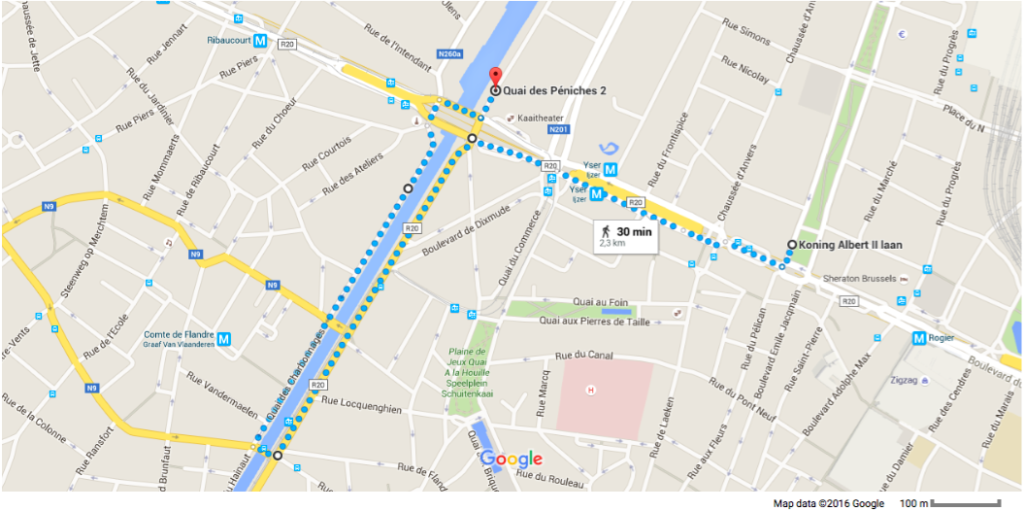 parcours Parade 2016